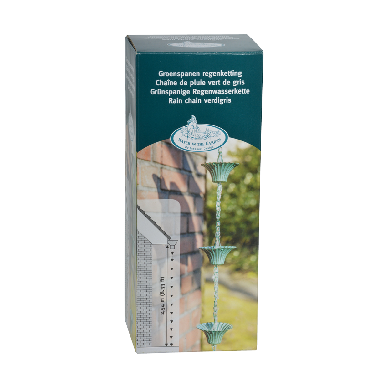 Esschert Design Regenketting Groenspaan