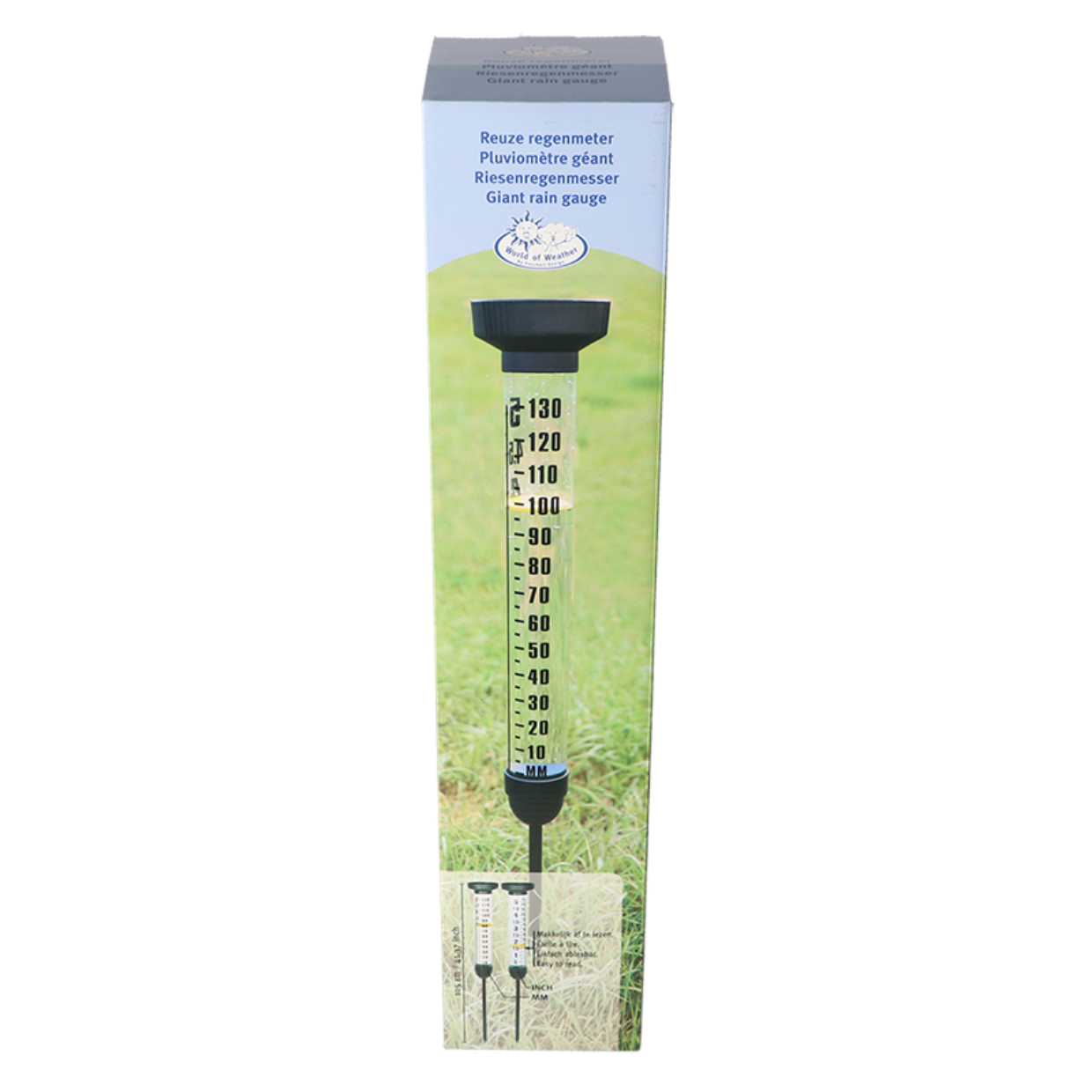 Esschert Design Regenmeter Kunststof L