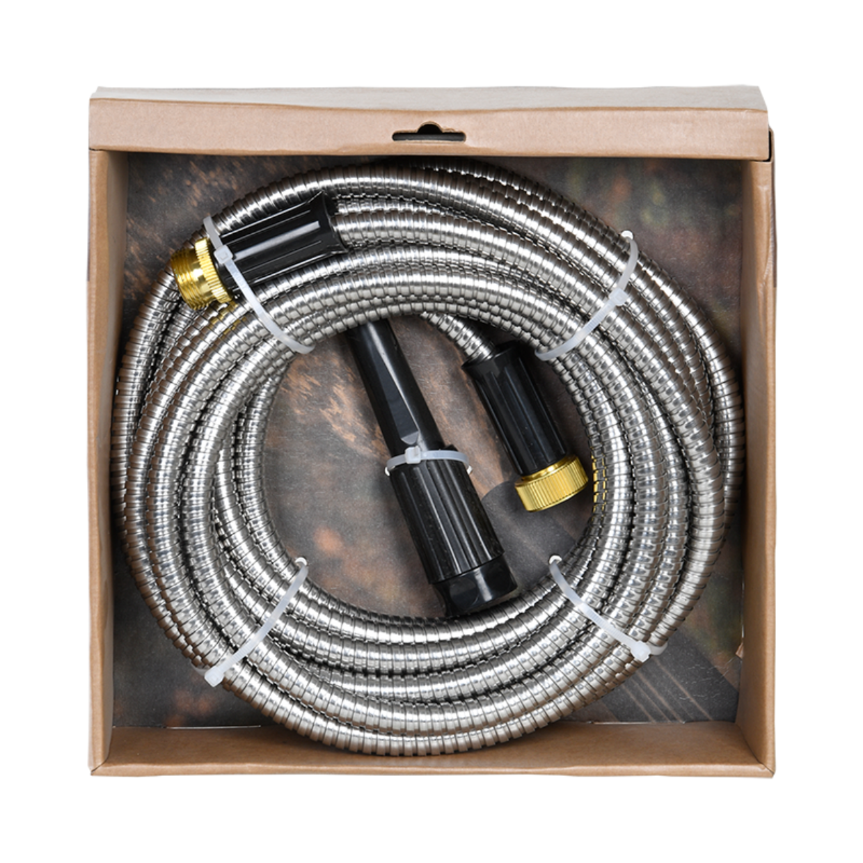 Esschert Design Roestvrijstalen Tuinslang