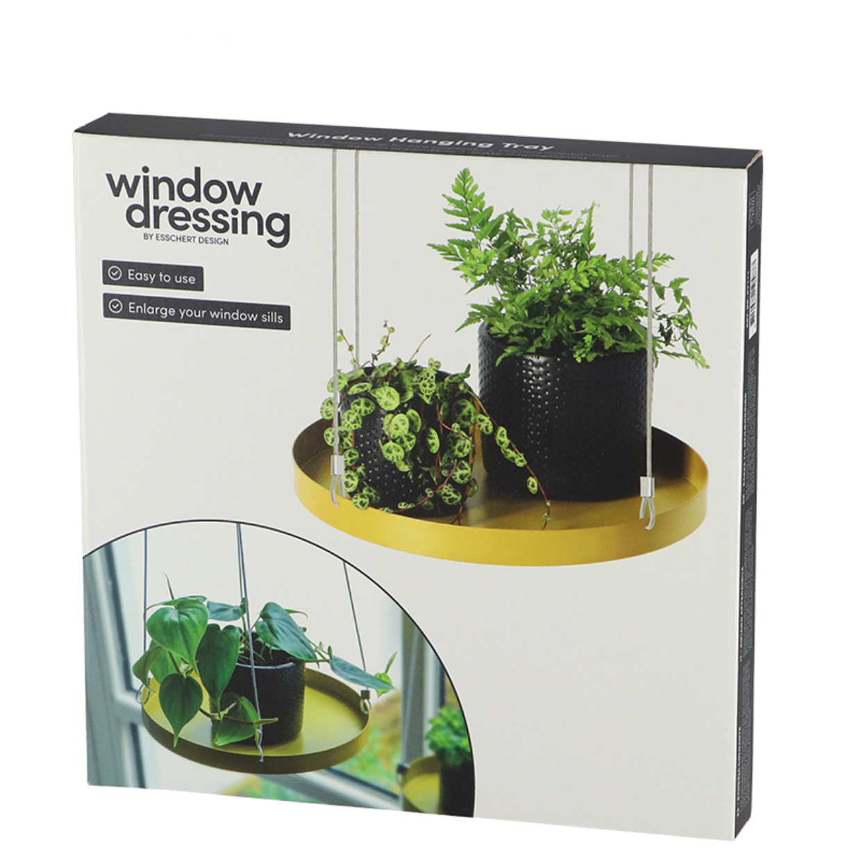 Esschert Design Rond Gouden Plantenplateau L