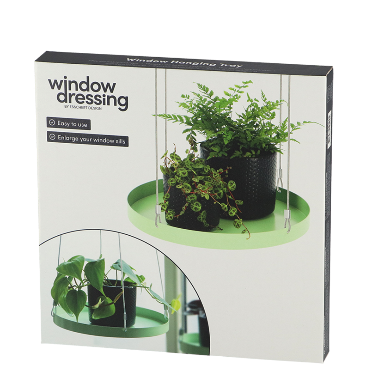 Esschert Design Rond Groen Plantenplateau L