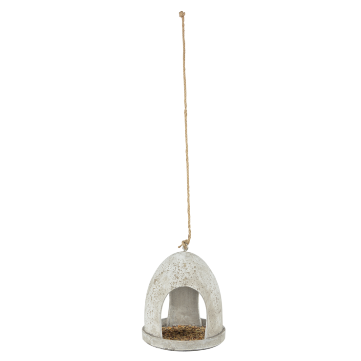 esschert design Ronde aged resin voederhanger