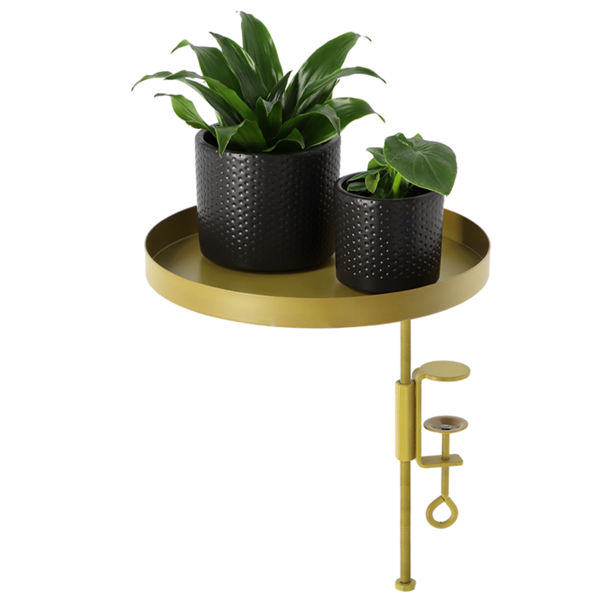 Esschert Design Ronde Gouden Vensterbankklem L