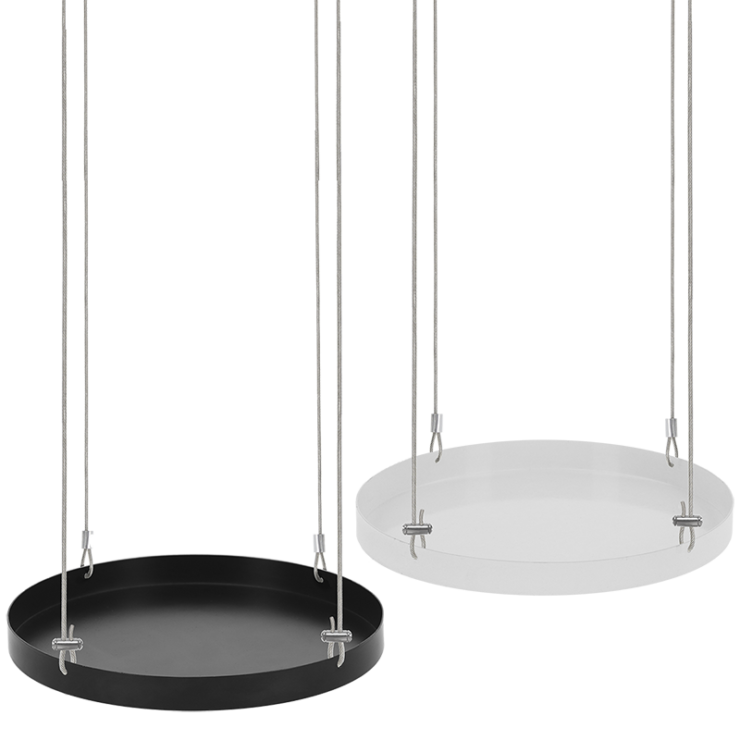 esschert design Ronde hangende plantenplateaus L