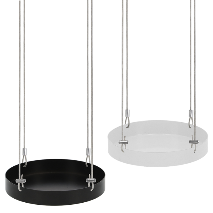 esschert design Ronde hangende plantenplateaus S