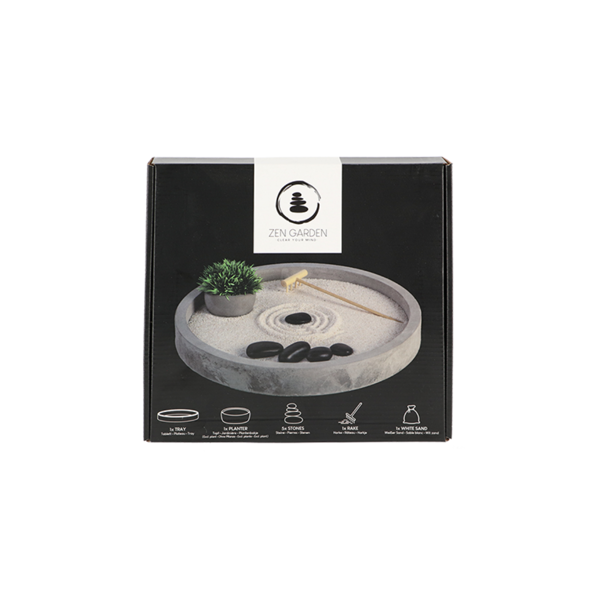 Esschert Design Ronde Mini Zentuin