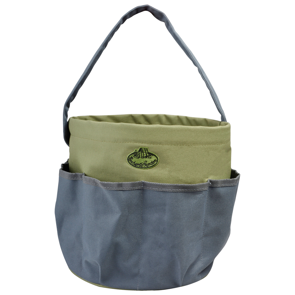 Esschert Design Ronde Tuingereedschaptas Grijs