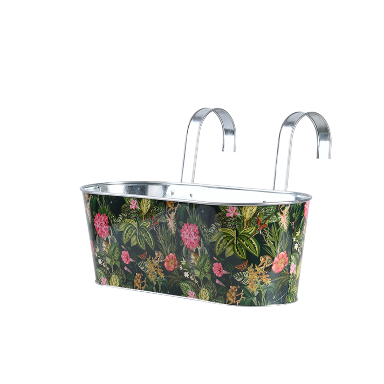 Esschert Design Roosprint Balkonbak Met Haken