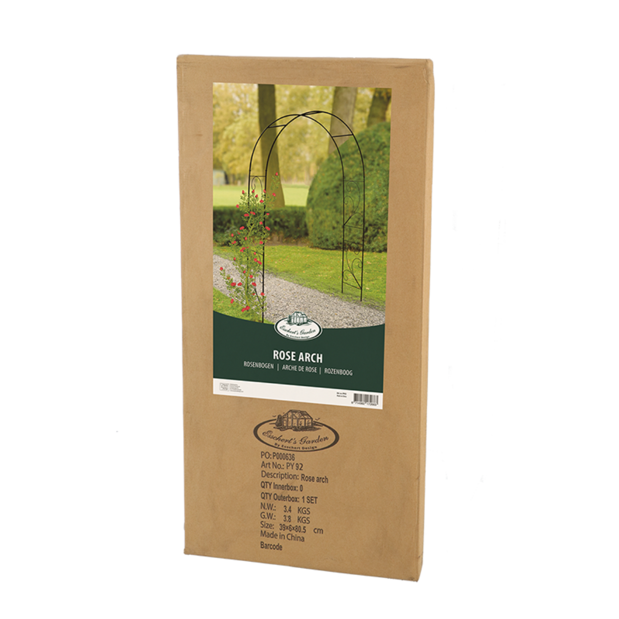 Esschert Design Rozenboog Krul