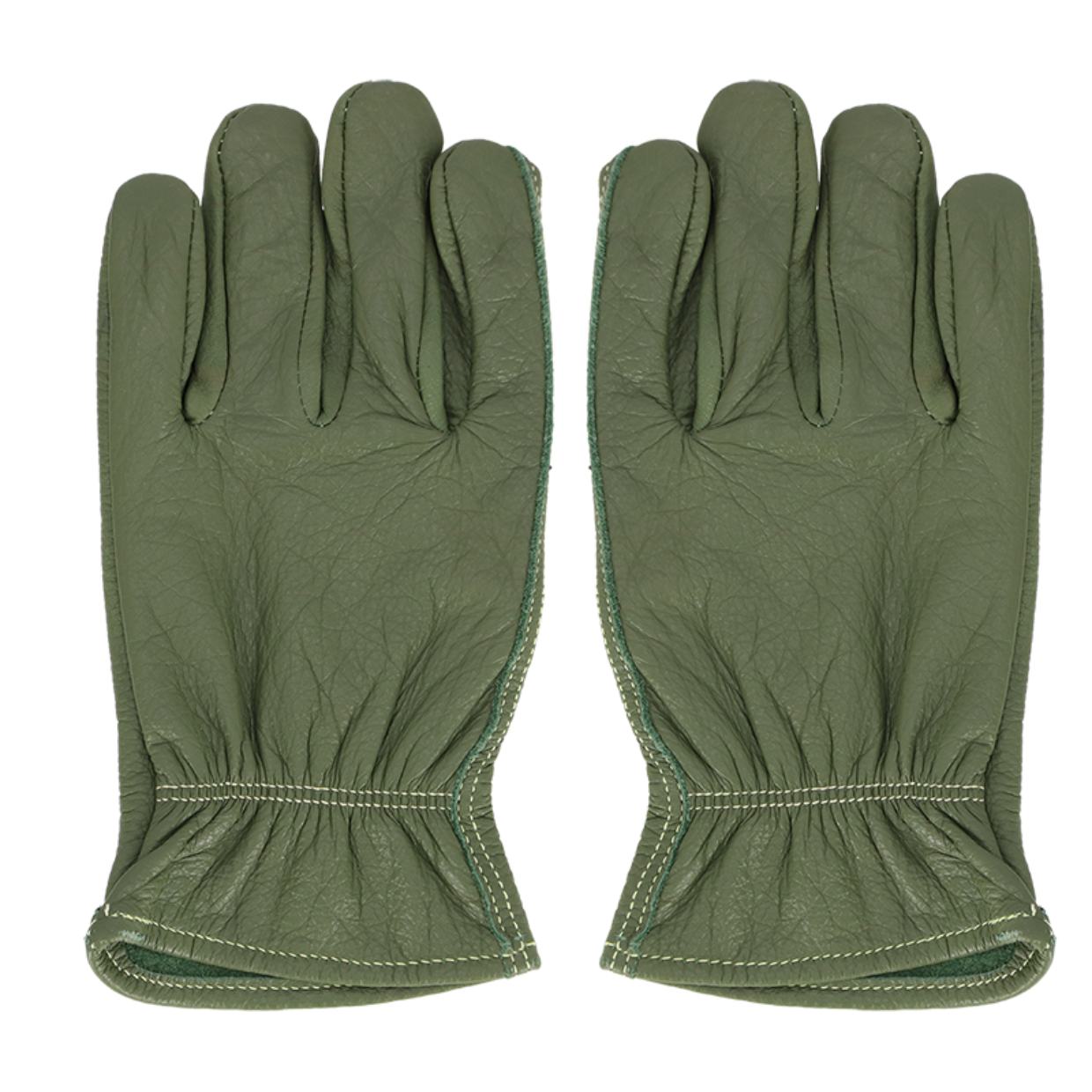 Esschert Design Runderleren Handschoenen Groen M