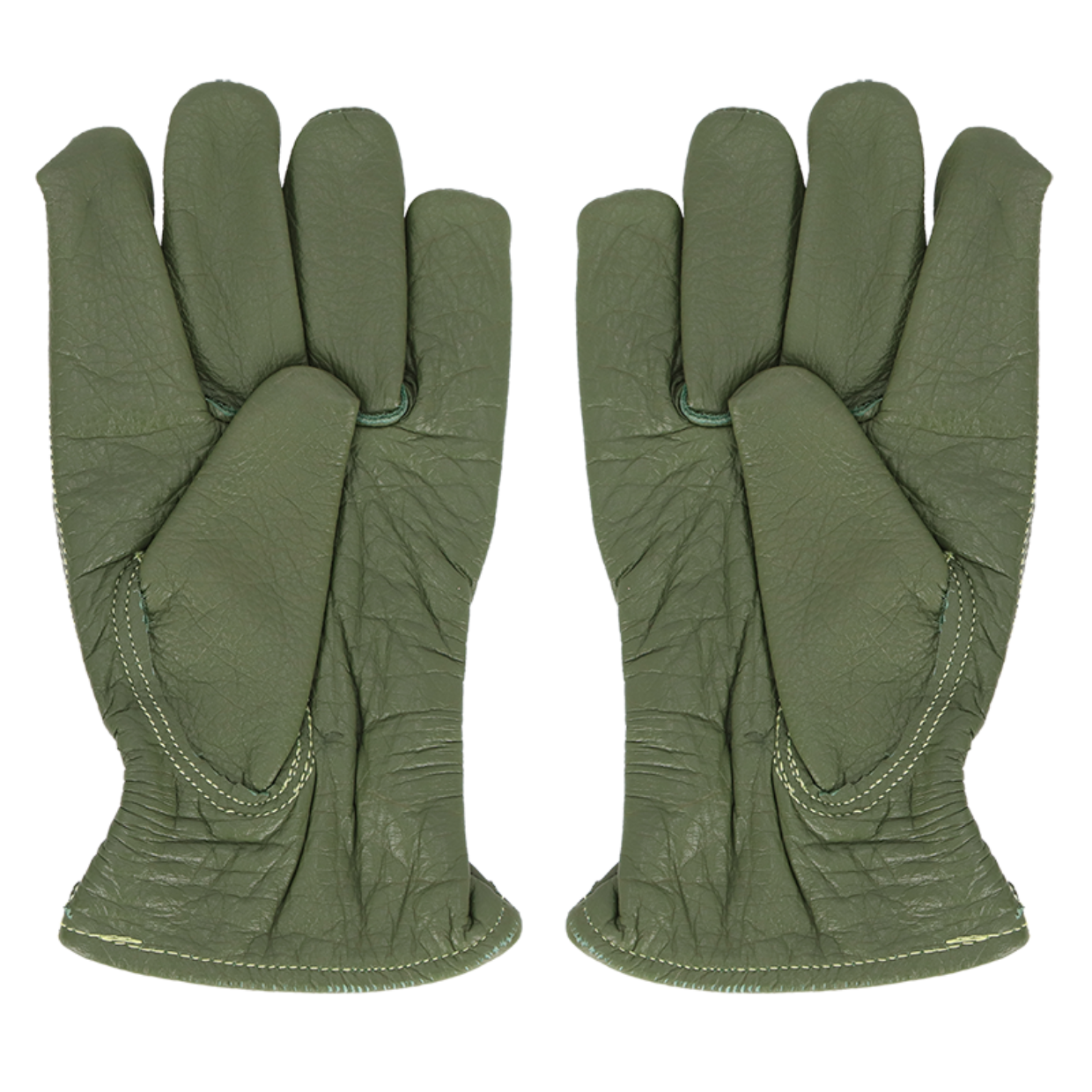 Esschert Design Runderleren Handschoenen Groen M