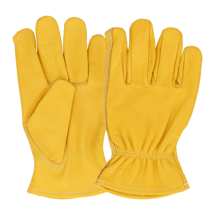 Esschert Design Runderleren Handschoenen S