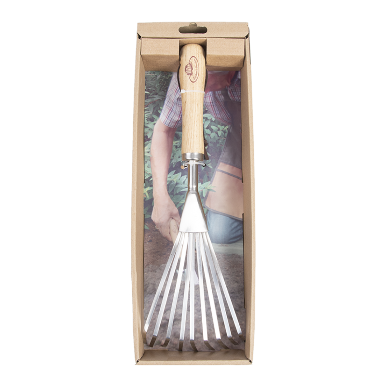 Esschert Design RVS Handbladhark