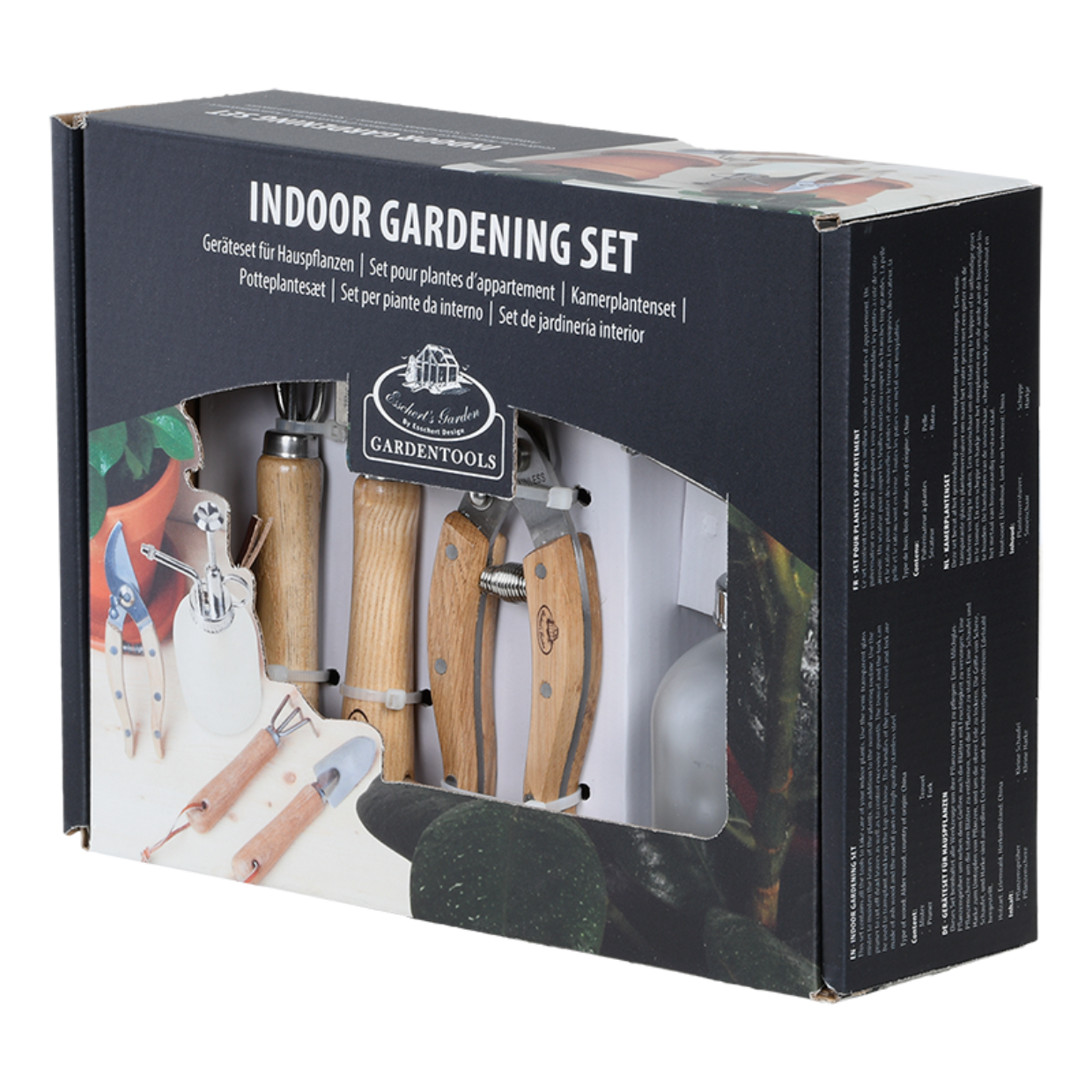 Esschert Design RVS Kamerplanten Set