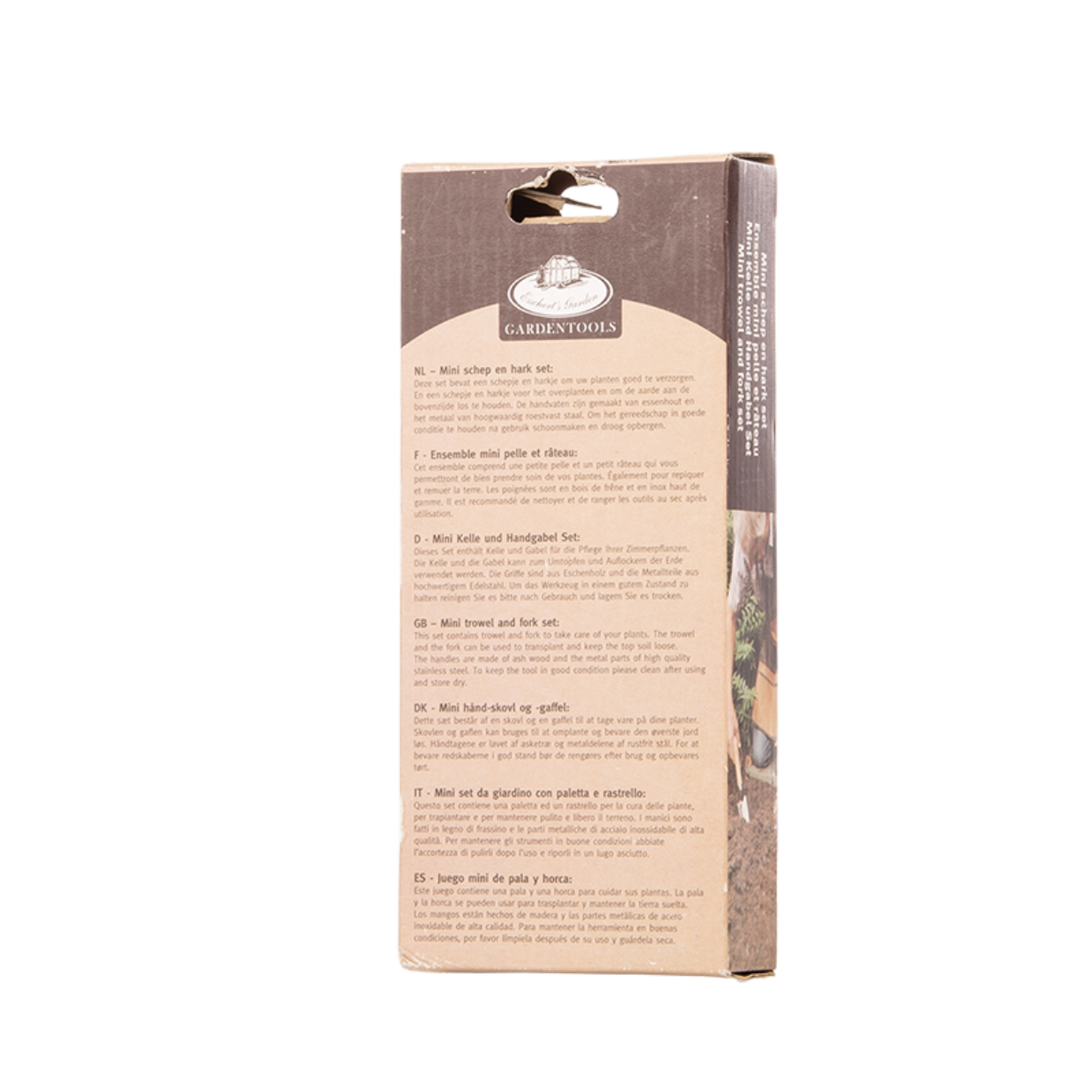 Esschert Design RVS Minigereedschap Schep/hark