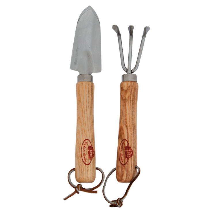 esschert design RVS minigereedschap schep/hark