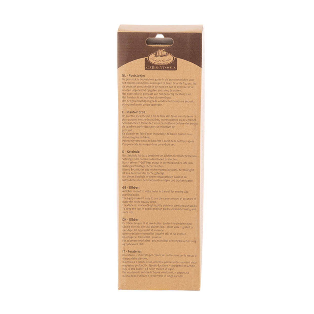 Esschert Design RVS Pootstokje