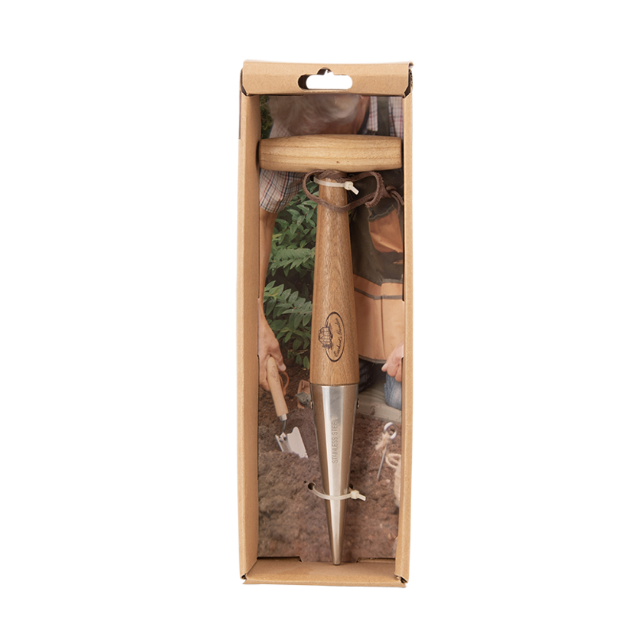 Esschert Design RVS Pootstokje