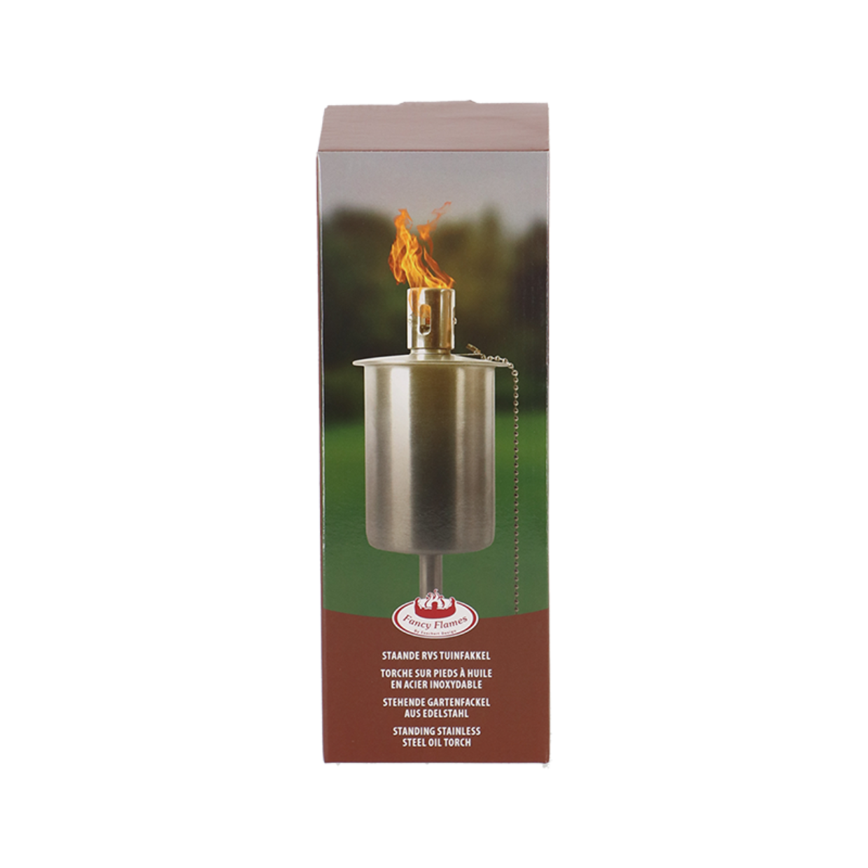Esschert Design RVS Tuinfakkel S