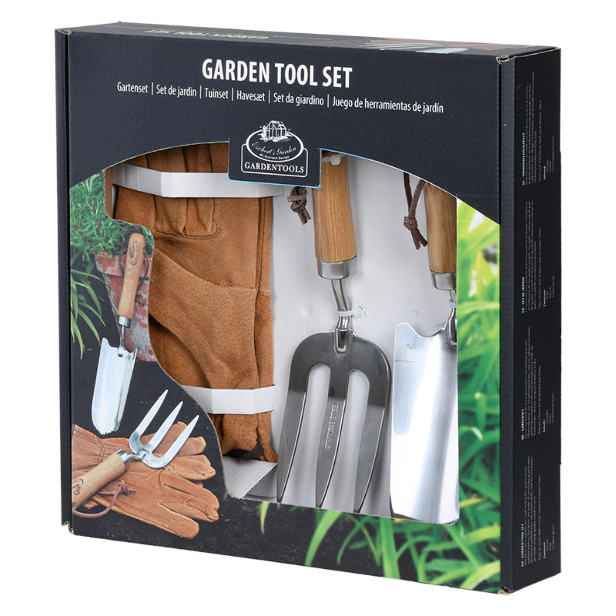 Esschert Design RVS Tuinset S