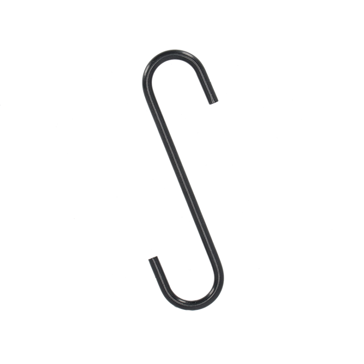 esschert design S haak zwart 15cm