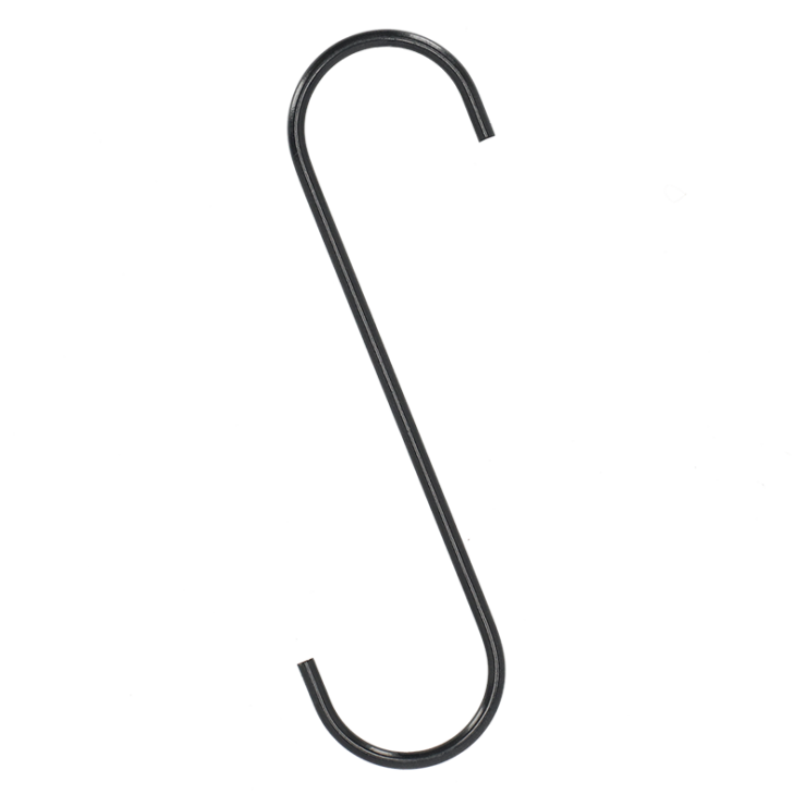 esschert design S haak zwart 30cm