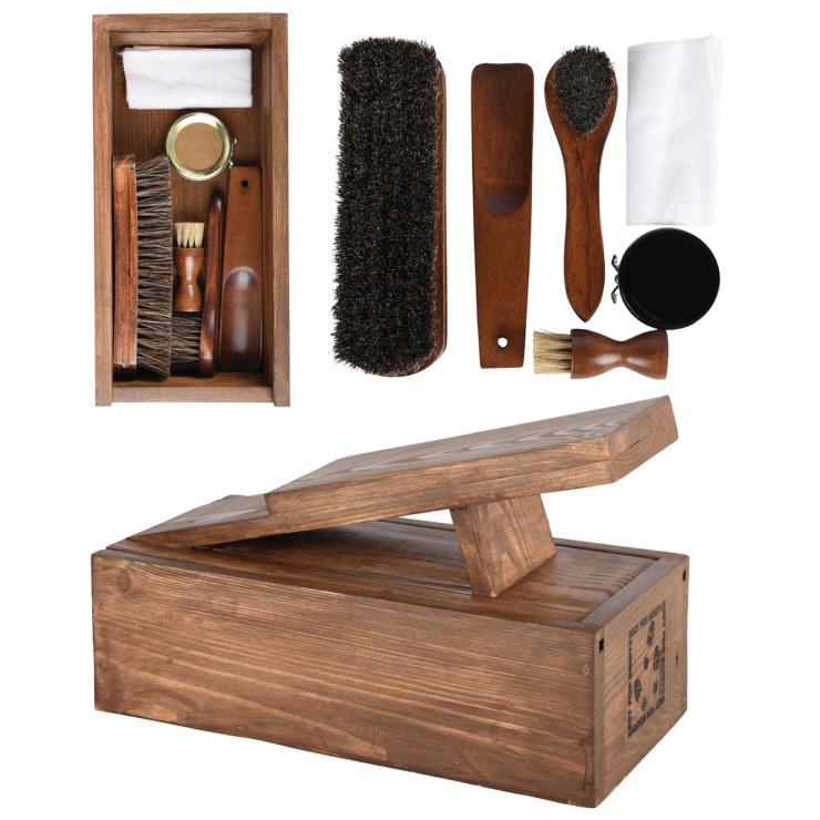 esschert design Schoenenpoetsset