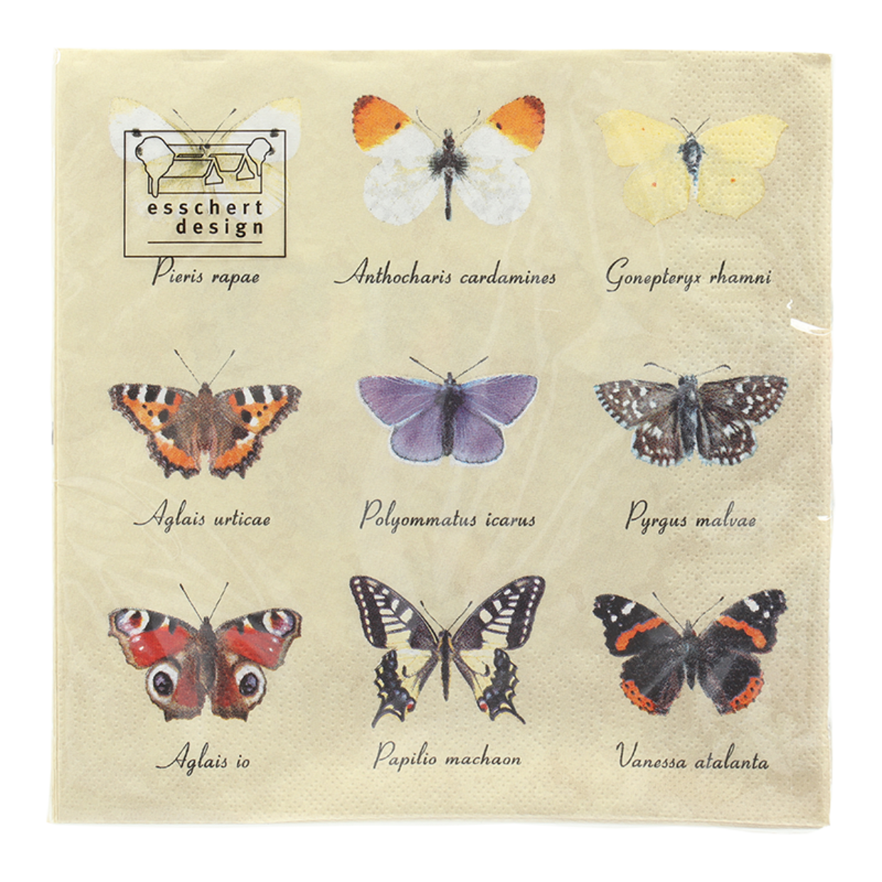 Esschert Design Servetten Vlinders 33x33cm