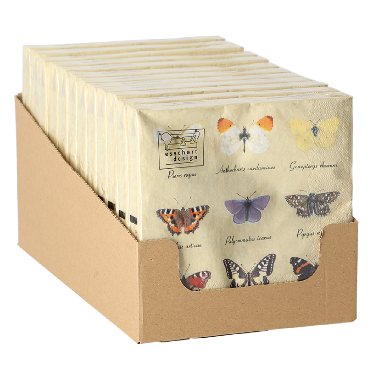 Esschert Design Servetten Vlinders 33x33cm