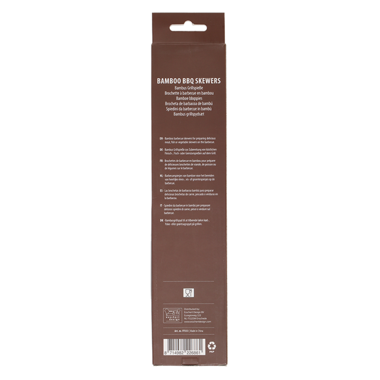 Esschert Design Shashlik Set Bamboe
