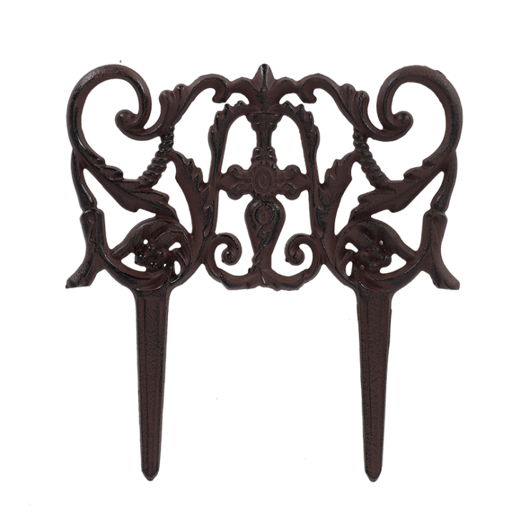 esschert design Sierlijk gietijzeren perkhekje