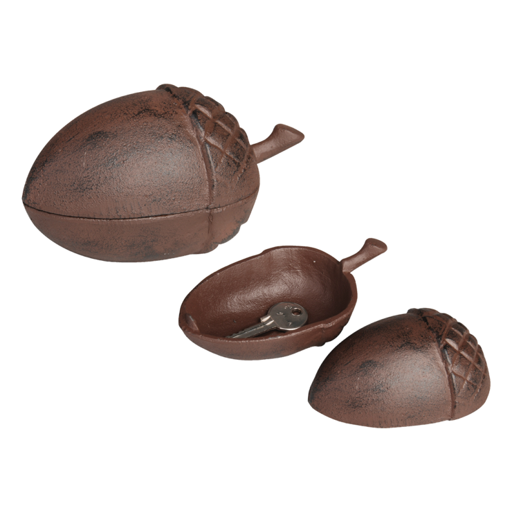 esschert design Sleutelverstopdoosje eikel