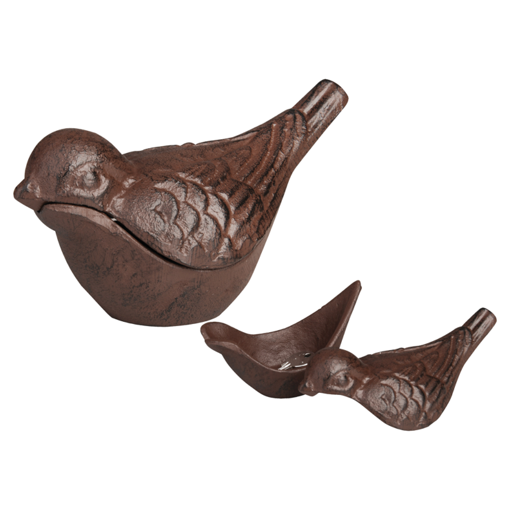 esschert design Sleutelverstopdoosje vogel