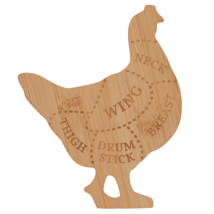 esschert design Snijplank kip S