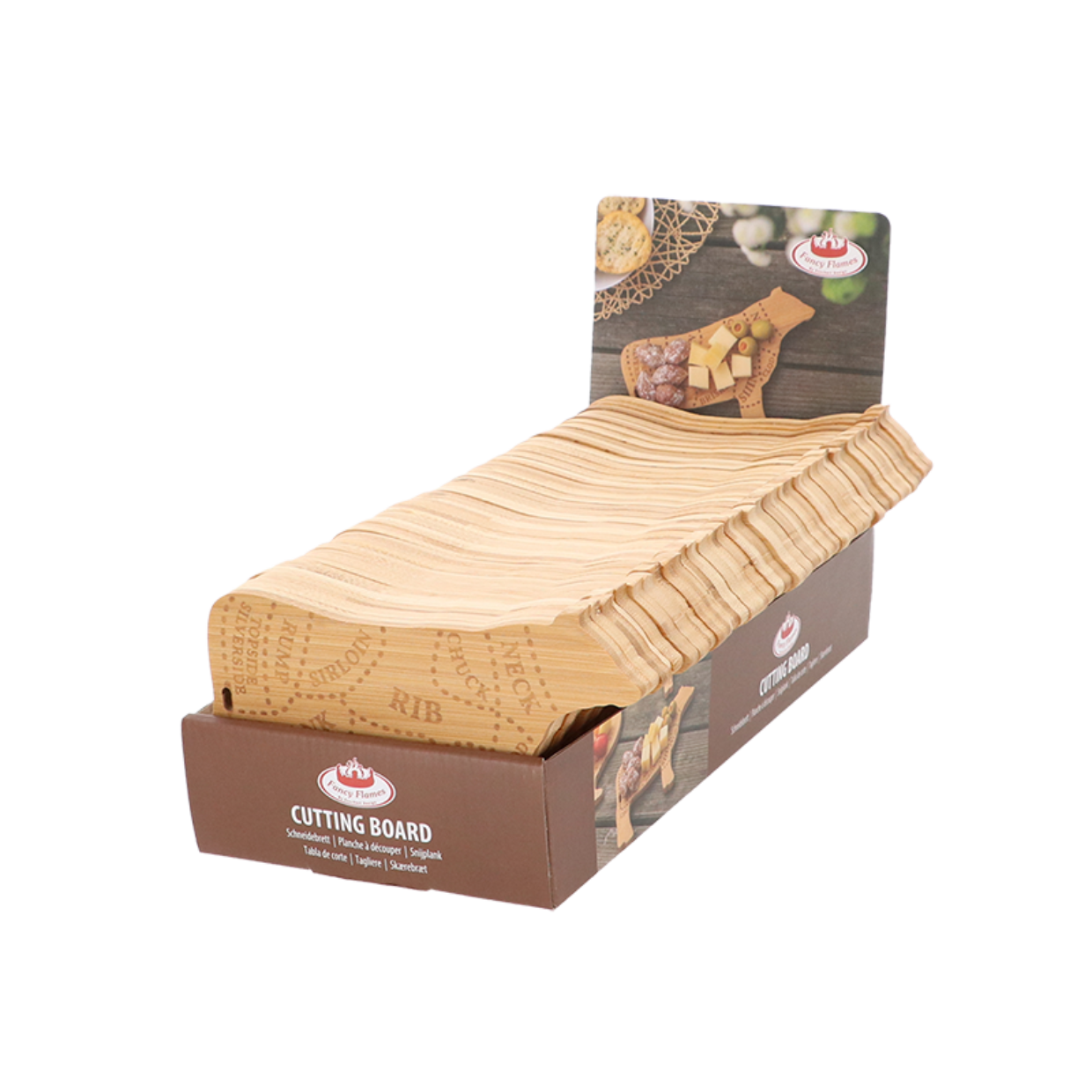 Esschert Design Snijplank Koe S