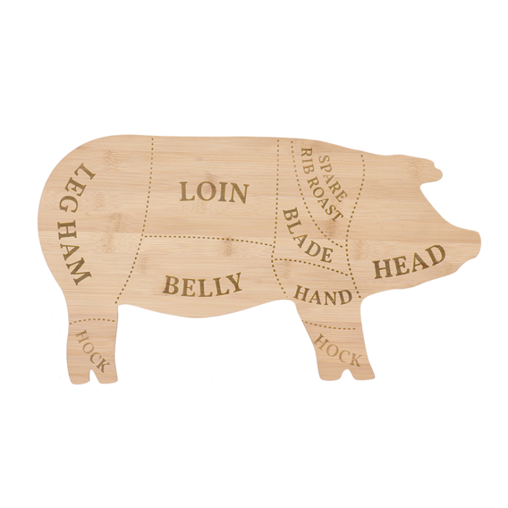 Esschert Design Snijplank Varken L