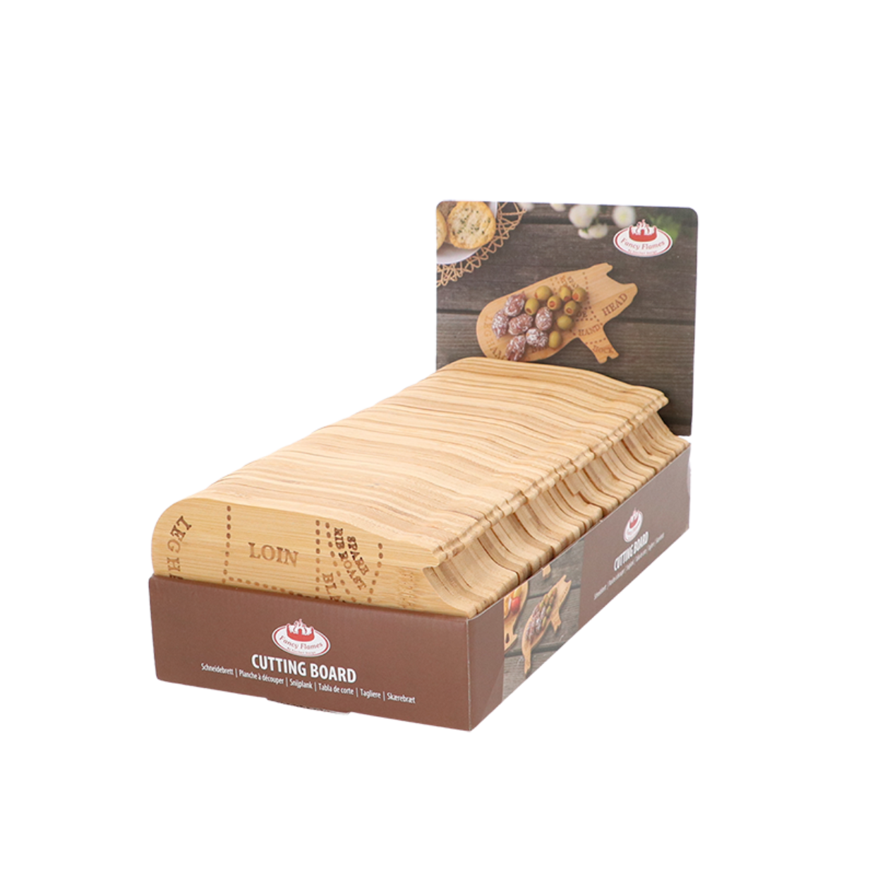 Esschert Design Snijplank Varken S