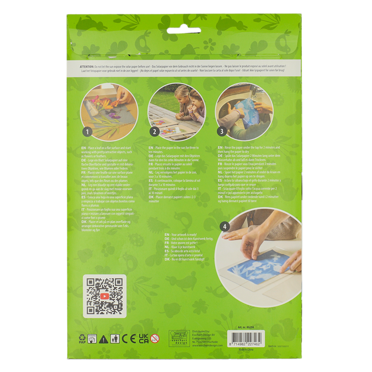 Esschert Design Solar Fotopapier A4