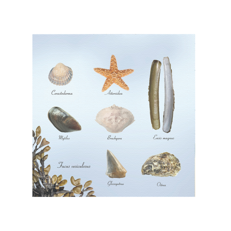 esschert design Strand servetten 33x33cm