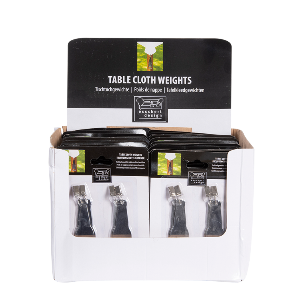 Esschert Design Tafelkleedgewichten Met Flesopener