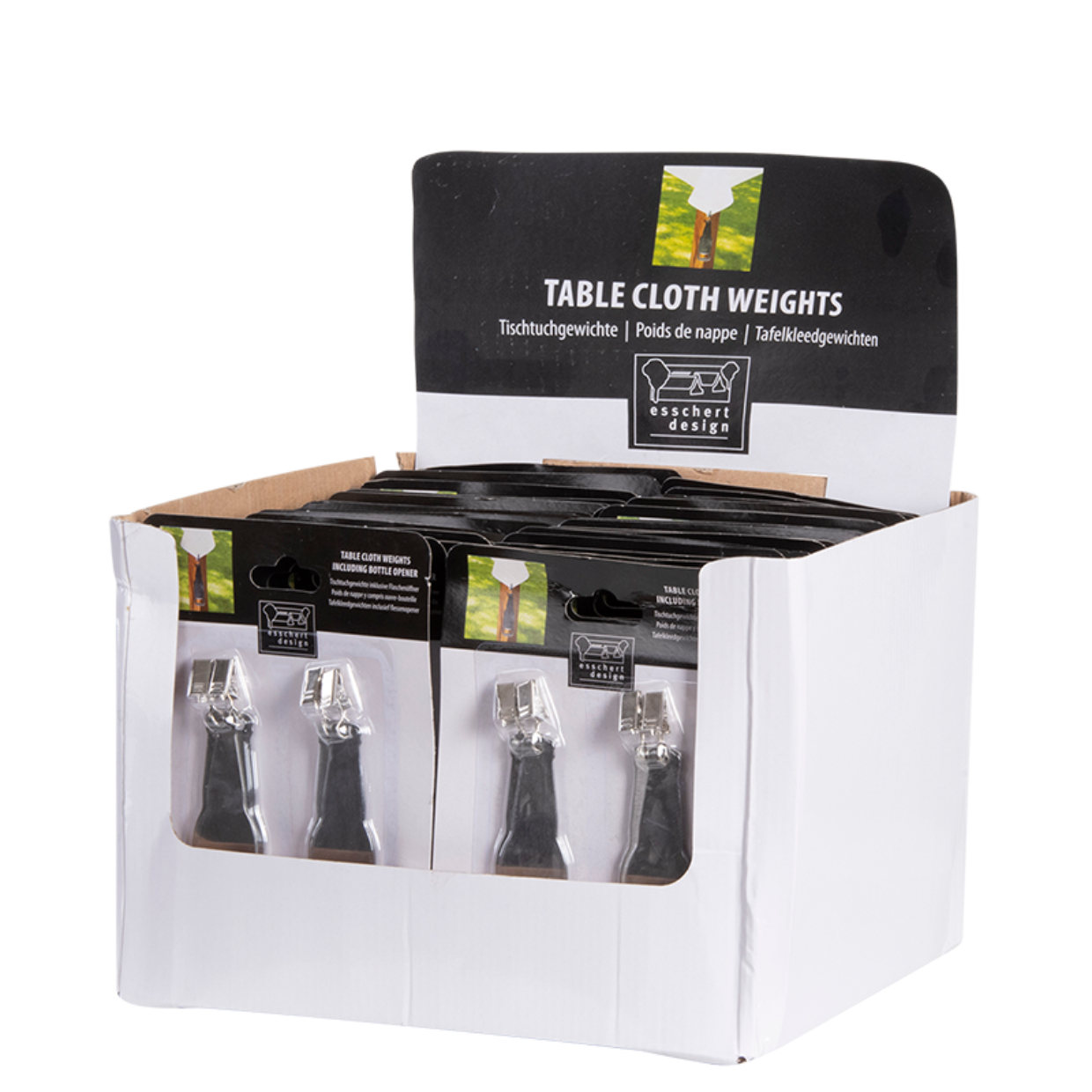 Esschert Design Tafelkleedgewichten Met Flesopener