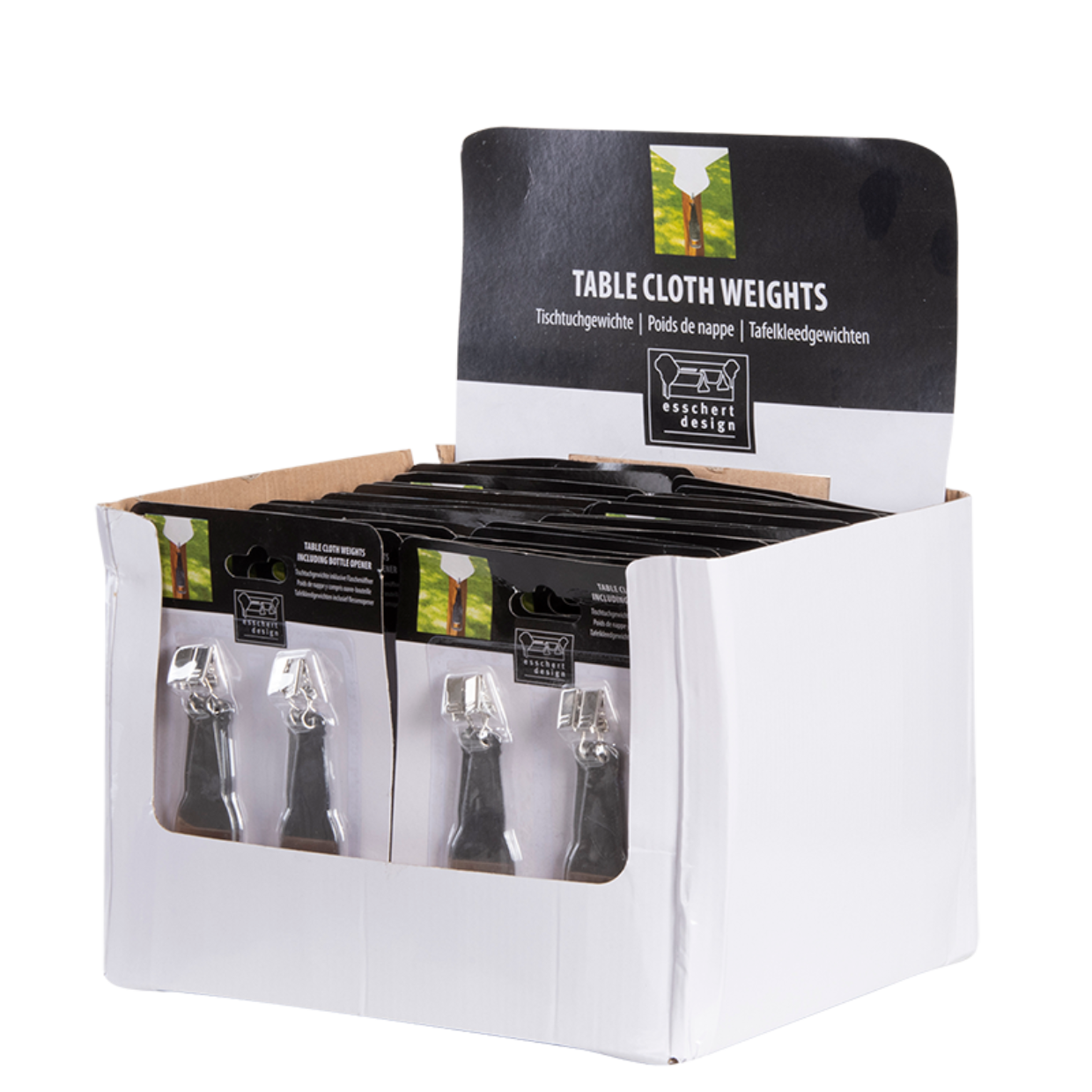 Esschert Design Tafelkleedgewichten Met Flesopener