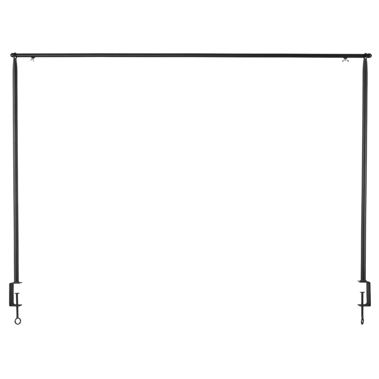 Esschert Design Tafelklem Zwart