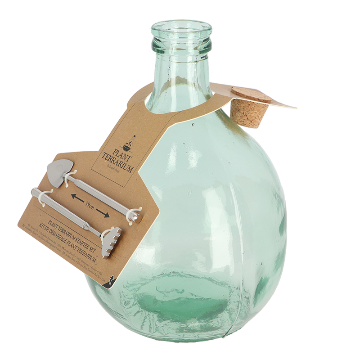 Esschert Design Terrarium Fles 5 Liter Set