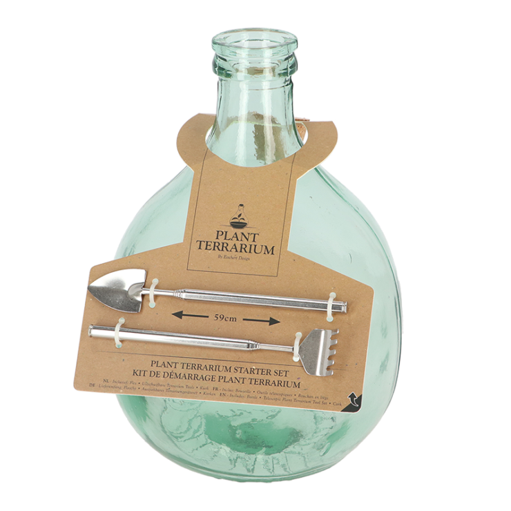 esschert design Terrarium fles 5 liter set