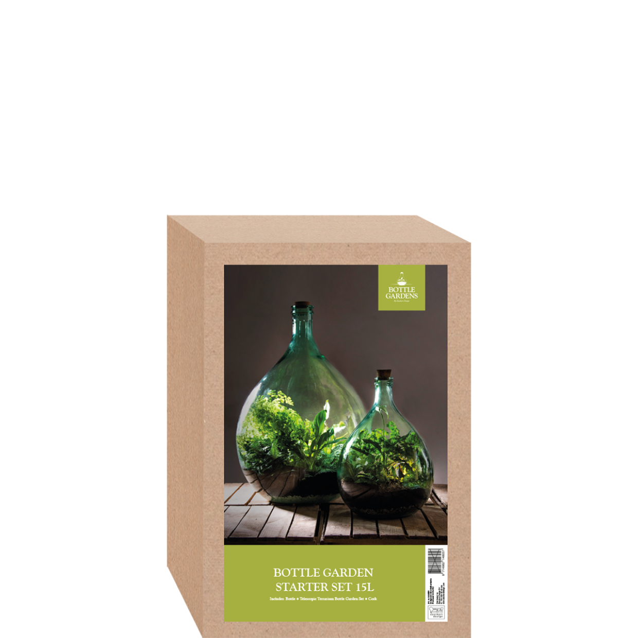 Esschert Design Terrariumfles 15 Liter Set