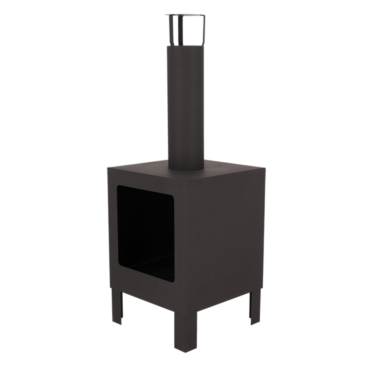 Esschert Design Terraskachel Zwart S