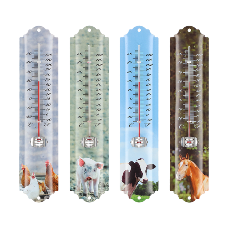 esschert design Thermometer boerderijdieren