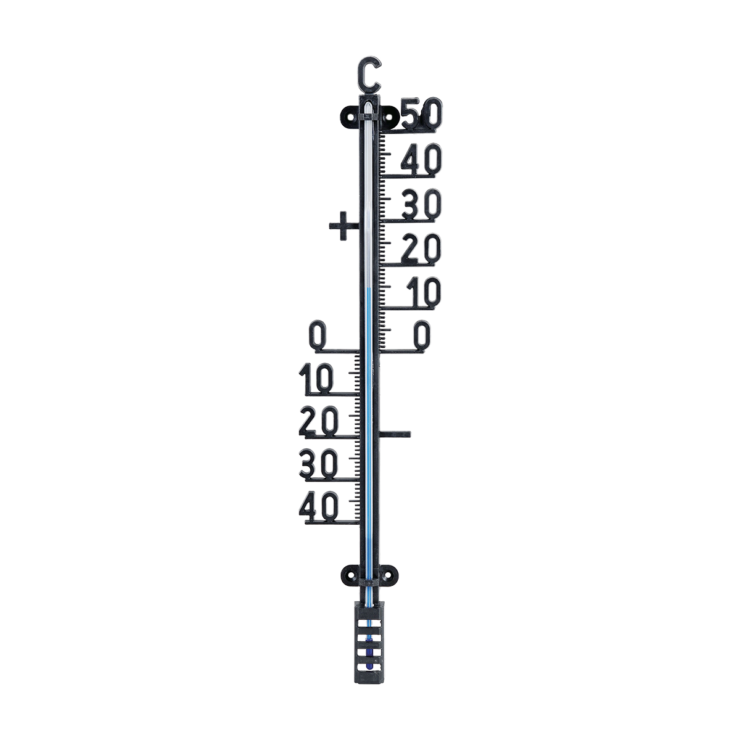 esschert design Thermometer cijfers zwart