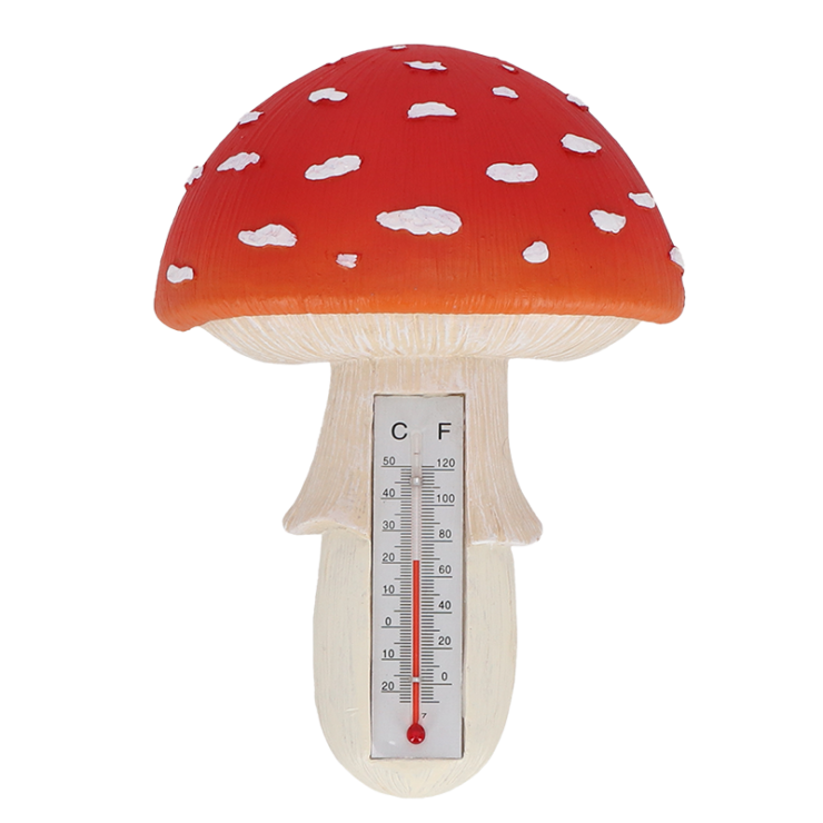 esschert design Thermometer vliegenzwam